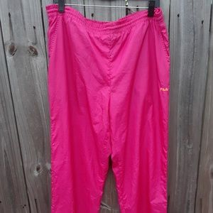 90s Fila Pants Size 12 Women Size 34-36 Men